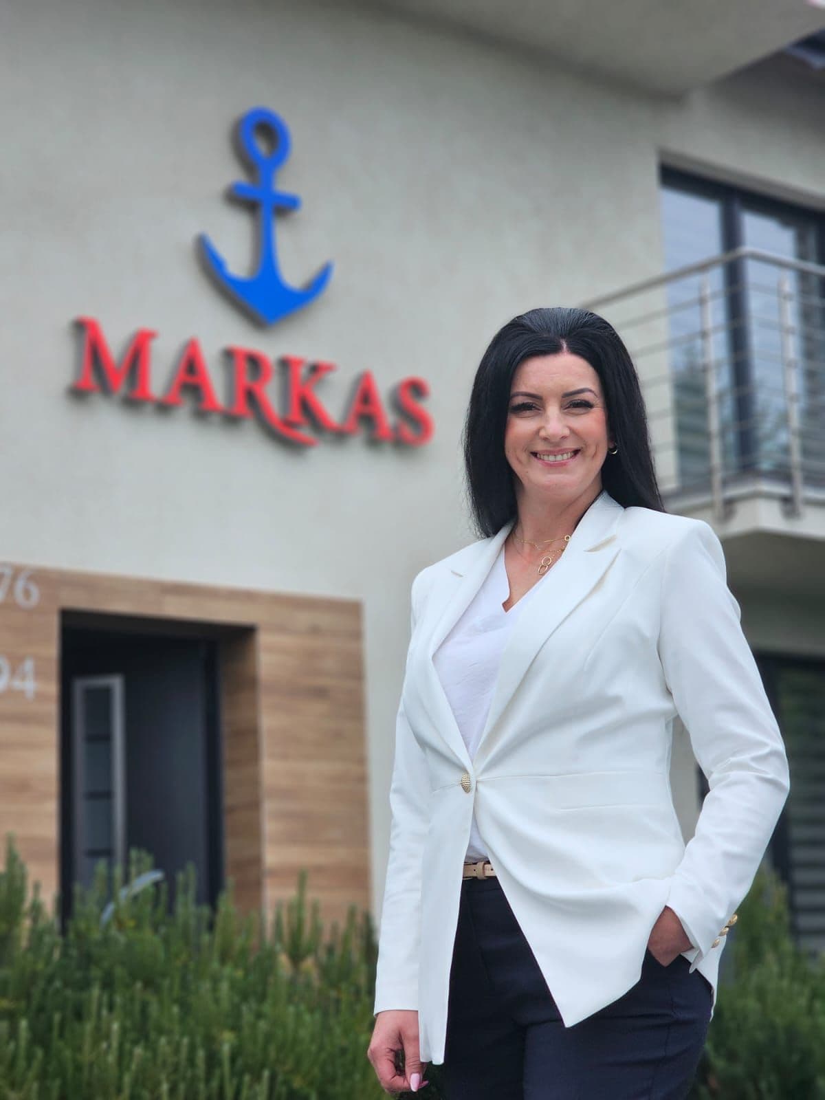 Katarzyna Majek – właścicielka Apartamentów MARKAS Rewa